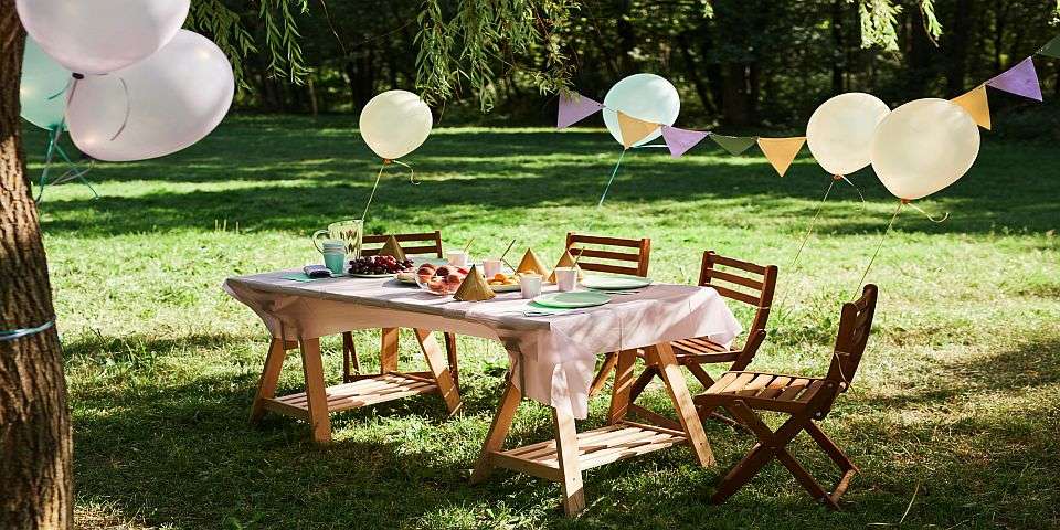 How to decorate a backyard for a birthday party - Backyard My Hobby